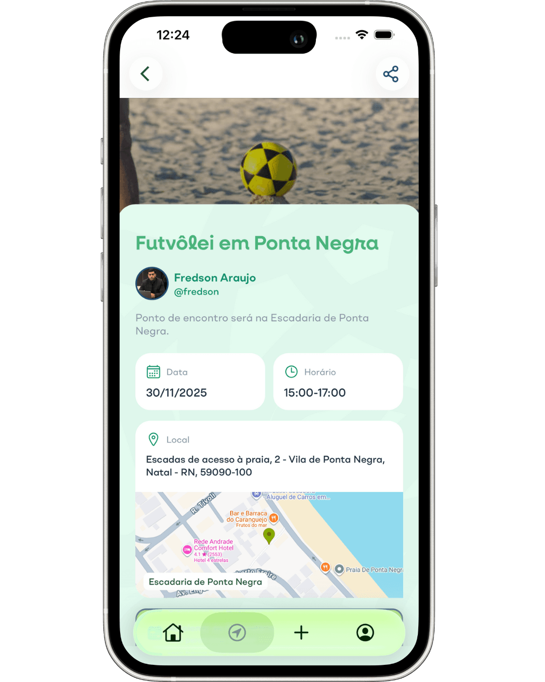 Story detail with preview